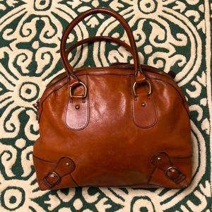 Banana Republic leather hobo bag